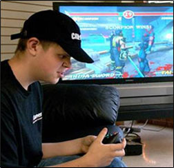 video gamer